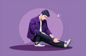 purple jeans care